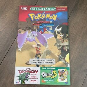 Free with purchase Pokémon comic book 📚